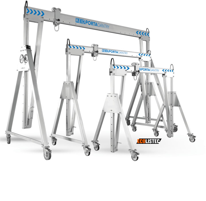 Alu Portalkran porta gantry 500  - 5000kg REID Ecolistec