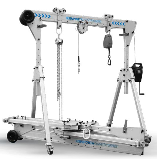 porta gantry rapide 250kg 1000kg lasten und personen EN795 B